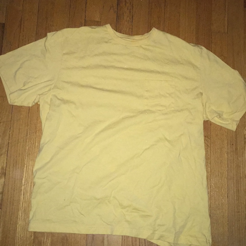 John Ashford Yellow TShirt with chest pocket